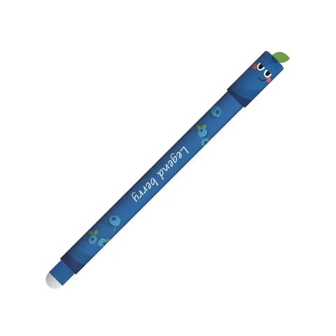 Eberhard Faber Roller cu gel Blueberry, cu radiere, 0.7 mm, cerneală albastră