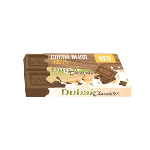 Radieră creion Sazio Cocoa Bliss, ciocolată Dubai
