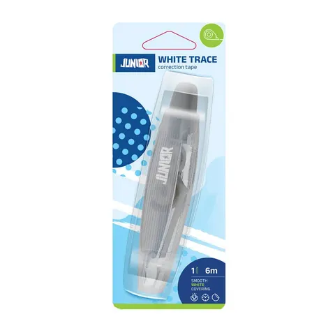Bandă corectoare Junior White Trace, 6 m, asortat