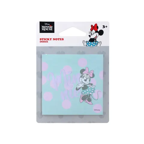 Notițe autoadezive Best Buy Indice, Minnie Mouse, 68 x 68 mm, 20 file, asortat