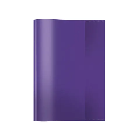 Herma Copertă pentru carte, A5, PP, violet/transparent