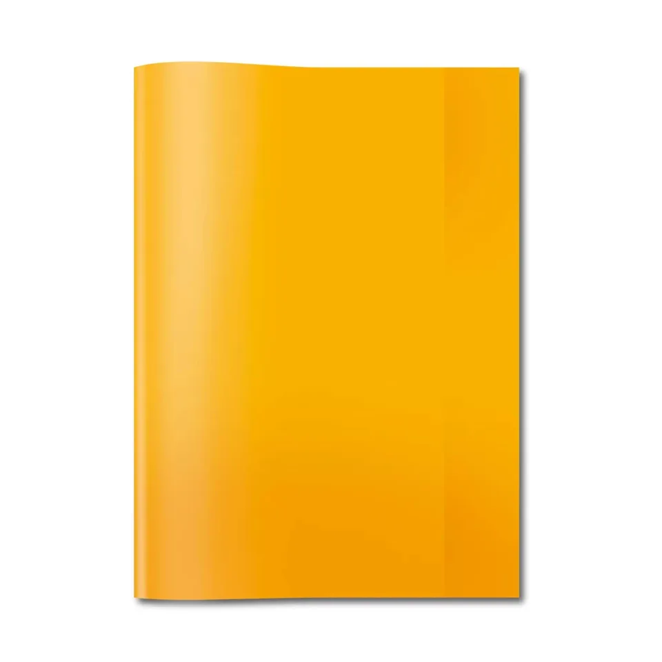 Herma Copertă pentru carte, A4, PP, portocaliu/transparent