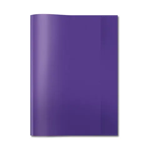 Herma Copertă pentru carte, A4, PP, violet/transparent
