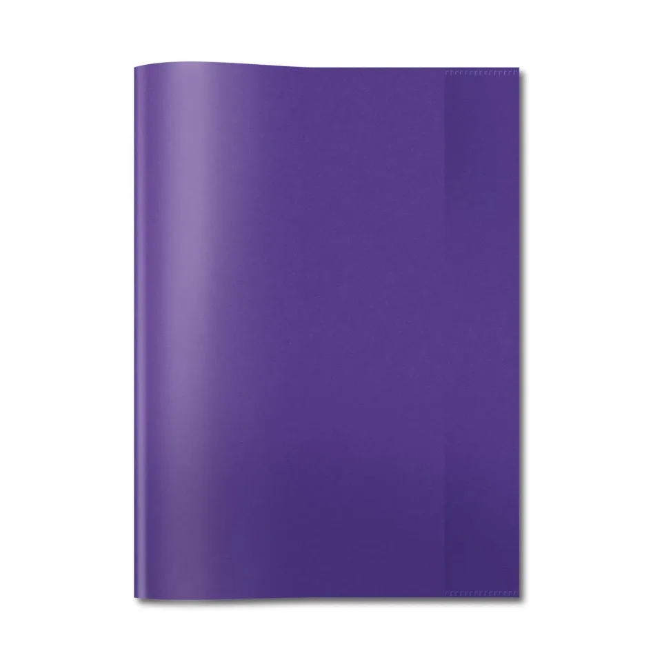 Herma Copertă pentru carte, A4, PP, violet/transparent
