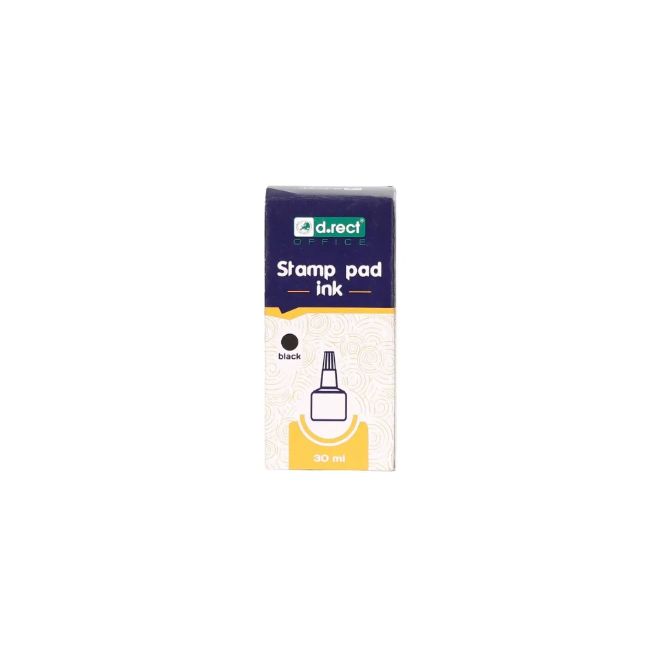 Tuș pentru ștampilă, 30 ml, negru