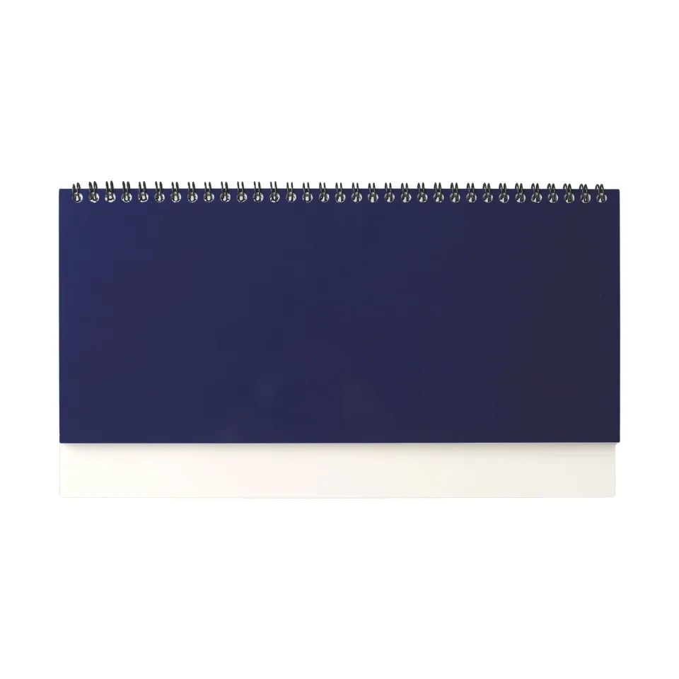 Calendar de birou Rila, 29 x 13 cm, albastru închis