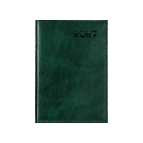 Diplomat Calendar-caiet, datat, A4, verde