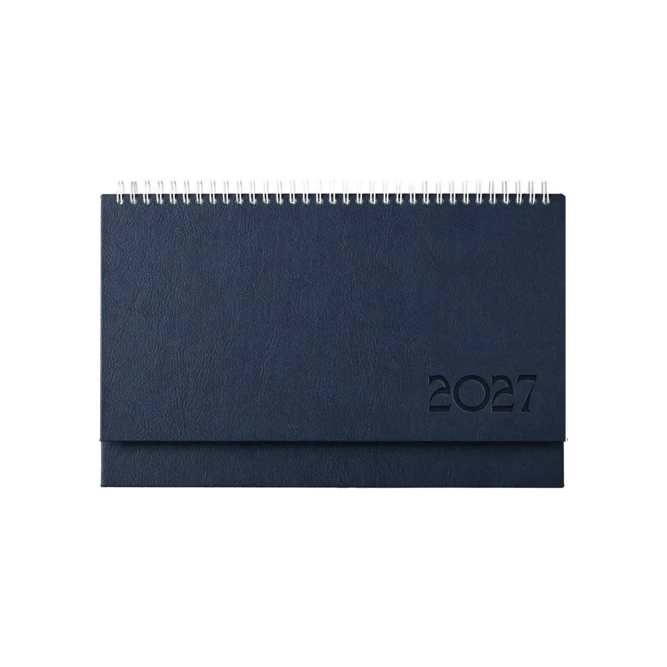 Calendar de birou Kazbek, 30 x 15.5 cm, albastru