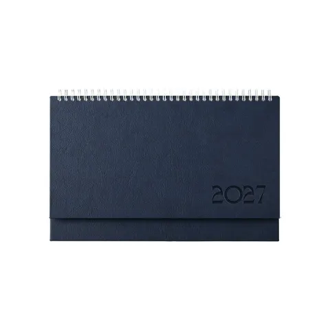 Calendar de birou Kazbek, 30 x 15.5 cm, albastru