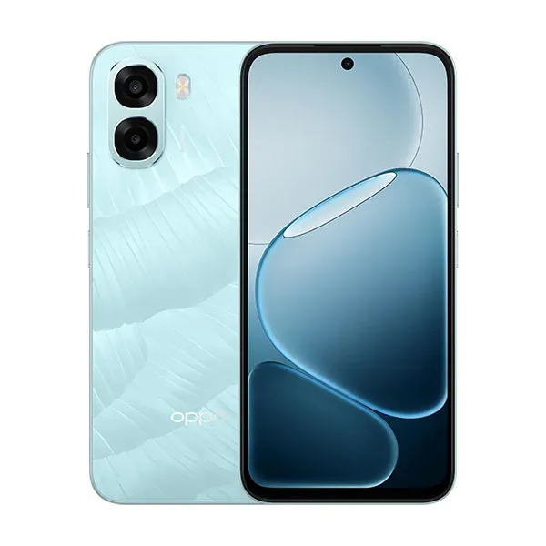 Smartphone Oppo A6X, 5G, 128 GB, 4 GB RAM, cameră 50 MP, 6.75'', albastru deschis