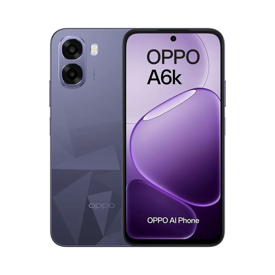 Smartphone Oppo A6K, 4G, 256 GB, 4 GB RAM, cameră 50 MP, 6.75'', negru