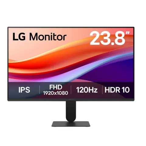 Monitor LG 24U41YA-B, 23.8'', Full HD, VA, LED, 120 Hz, 250 cd/m2, HDMI, 5 ms