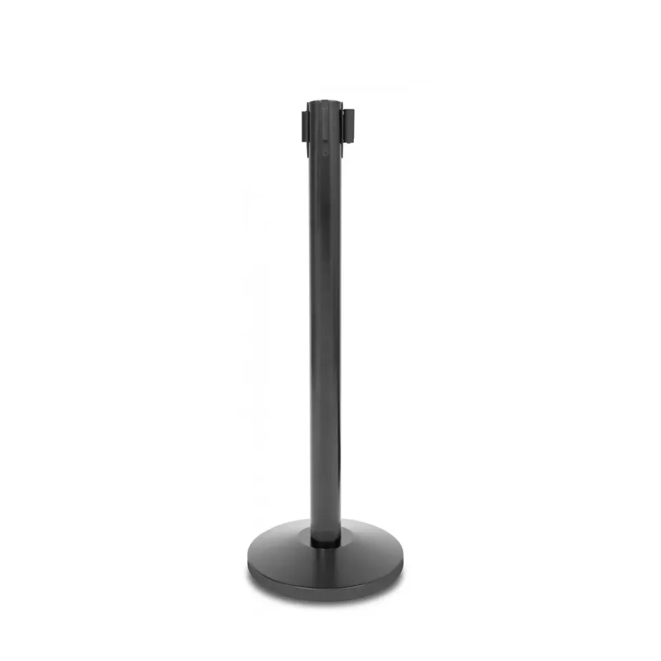 LIMITATOR NEGRU CU BANDĂ NEAGRĂ 235CM