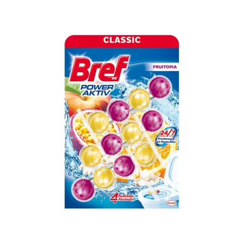 ODORIZANT WC BREF POWER ACTIVE FRUITOPIA 3x50G