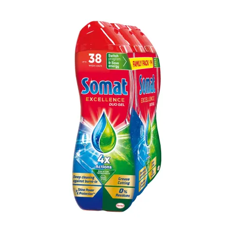 Gel pentru mașina de spălat vase Somat XXXL Duo, 2.05 L, 2 buc.