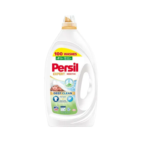 Detergent de rufe Persil Giga Sensitive, 4.5 L, pentru 100 de spălări