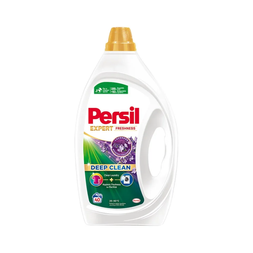 Detergent de rufe Persil Lavender, gel, 1.8 L, pentru 40 de spălări