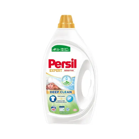 Detergent de rufe Persil Sensitive, gel, 1.8 L, pentru 40 de spălări