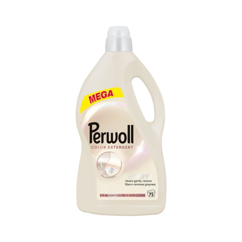 Detergent de rufe Perwoll Light, gel, 3.75 L, pentru 75 de spălări