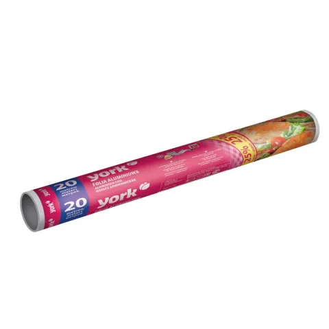 Folie de aluminiu York, pe rolă, lățime 28 cm, lungime 10 m