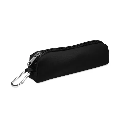 COLIER IRIS PENTRU CREIOANE CU FERMETURĂ ȘI CARABINĂ NEGRU