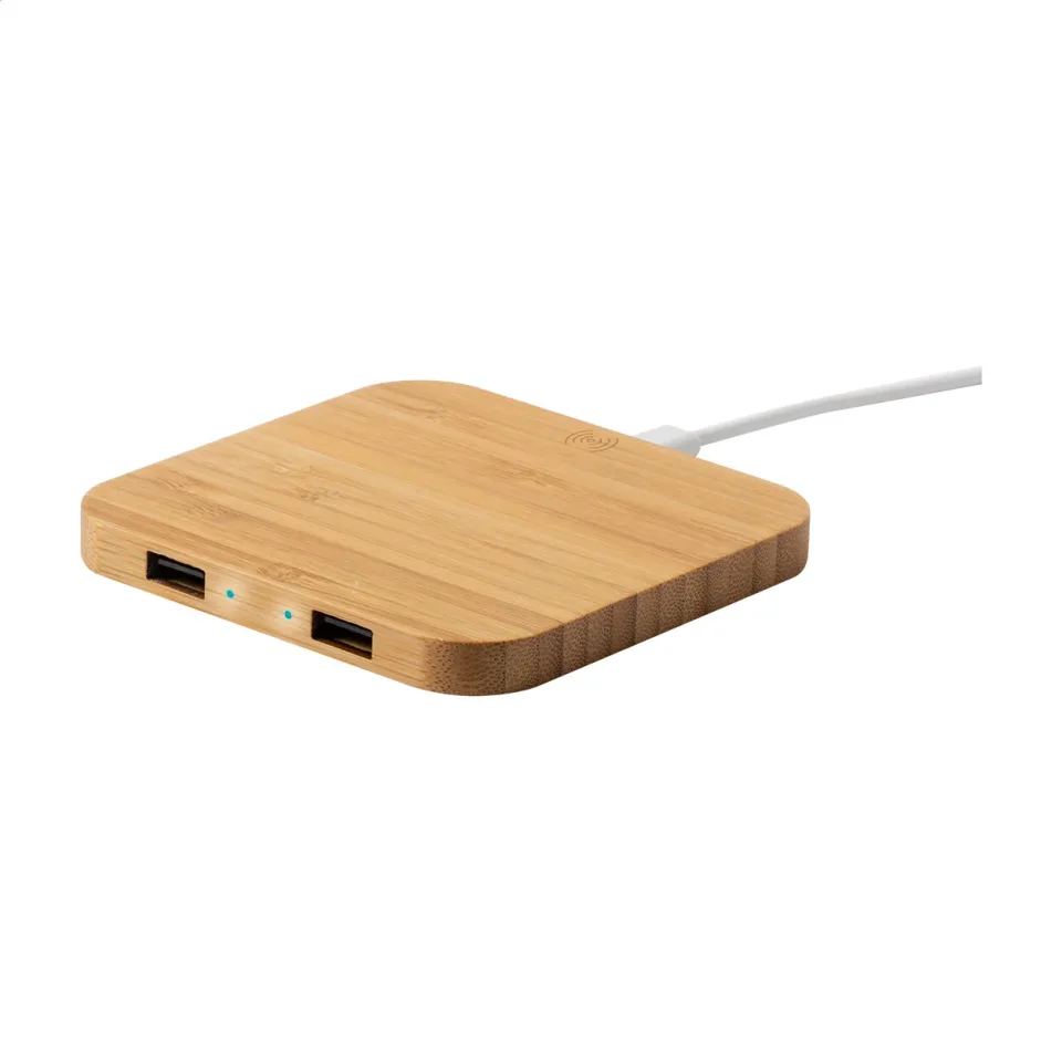 WATTIX ÎNCĂRCARE WIRELESS 10W 90/90/9MM BAMBUS