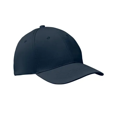 Șapcă de baseball, 6 panouri, bumbac, 160 g/m2, bleumarin
