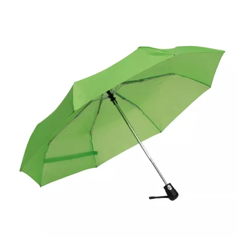 Umbrelă Office 1, pliabilă, deschidere-închidere, cu mâner cauciucat, 97 cm, verde