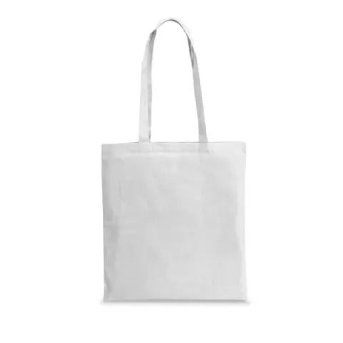 GEANTĂ DE BUMBAC CARACAS 375X415 MM ALBĂ