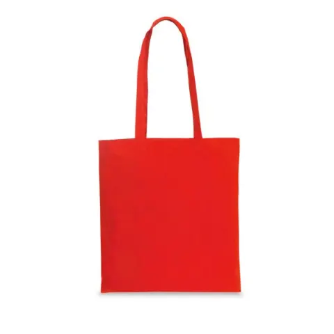 GEANTĂ MARKET CARACAS DIN BUMBAC 375X415 MM ROȘIE