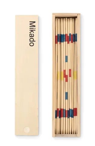 JOC MINI MIKADO CU CLICHETE ÎN CUTIE DE LEMN