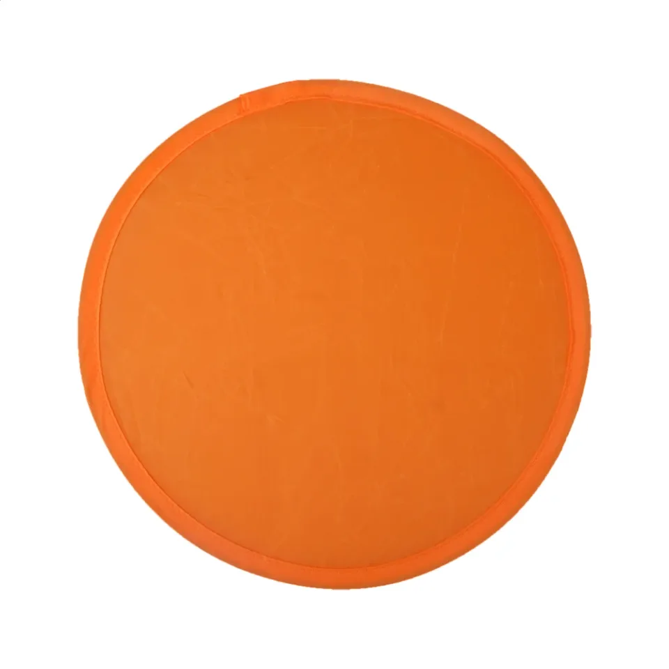 FRISBEE PLIABIL DE BUZUNAR DIN NYLON F240 MM PORTOCALIU