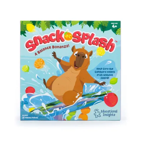 Learning Resources Snack or Splash - Joc de echilibru cu Capibara