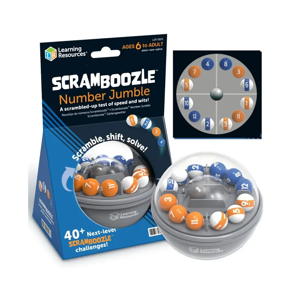 BILA PUZZLE LER SCRAMBOOZLE CU NUMERE