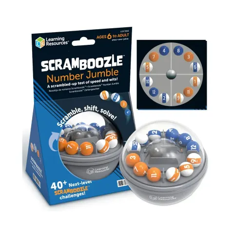 BILA PUZZLE LER SCRAMBOOZLE CU NUMERE