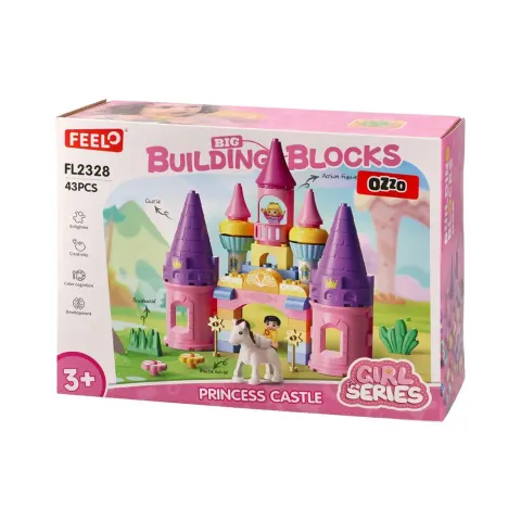 OZZO FEEL CONSTRUCTOR CASTELUL PRINȚESEI 43 PIESE
