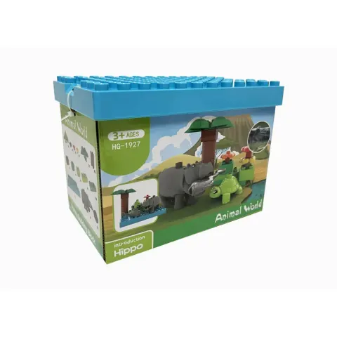 OZZO CONSTRUCTOR LUMEA ANIMALELOR HIPOPOTAM