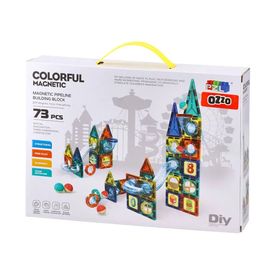 CONSTRUCTOR MAGNETIC OZZO 73 PIESE