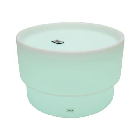 Masă luminoasă Eduplay, rotundă, impermeabilă, pentru creativitate și joacă