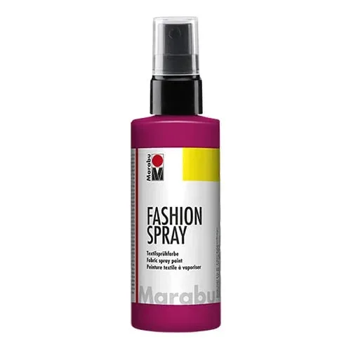 Marabu Fashion-Spray pentru textile, Nr. 005, zmeură, 100 ml