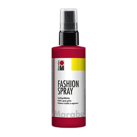 Spray textil Marabu Fashion-Spray, Nr.232, roșu, 100 ml