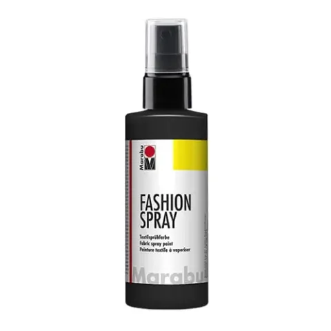 Marabu Fashion-Spray pentru textile, Nr. 073, negru, 100 ml