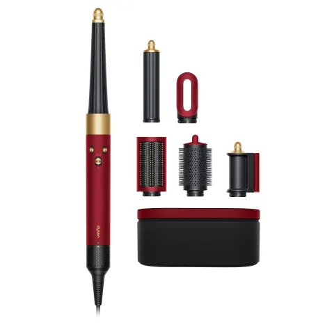 ONDULATOR DE PĂR MULTIFUNCȚIONAL DYSON HS08 T1/T2 RED VELVET/AURIU