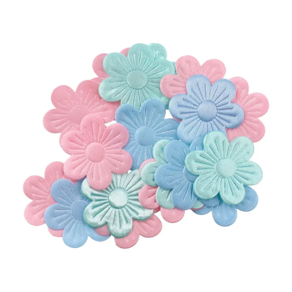 JUNIOR SATIN FLORI PENTRU DECORAȚIUNI 20 BUCĂȚI