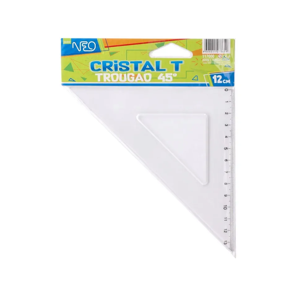 Echer Sazio Cristal T, 45°, 13 cm