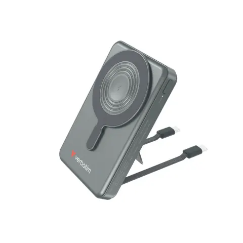 VERBATIM CHARGE'N'GO DISPLAY POWER BANK 10000 mAh GRI