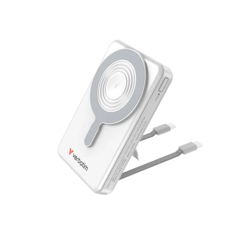 VERBATIM CHARGE'N'GO DISPLAY BATERIE EXTERNĂ 10000 mAh ARGINTIU