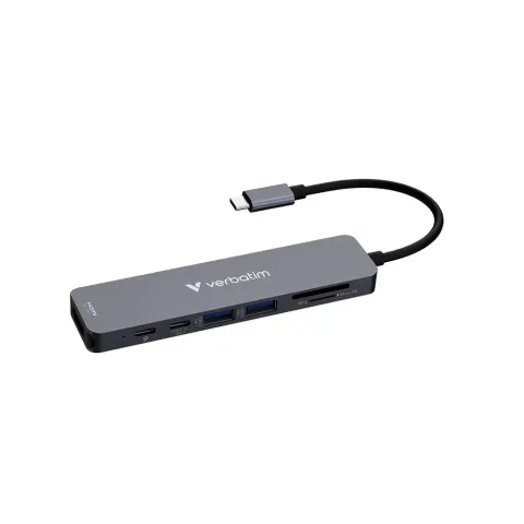 VERBATIM ESSENTIALS HUB 7 PORTURI USB-C