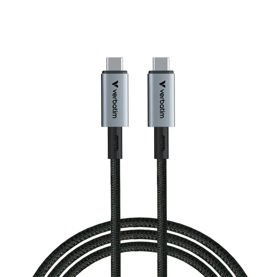 CABLU VERBATIM SYNC&CHARGE USB-C/USB-C 240W 120CM