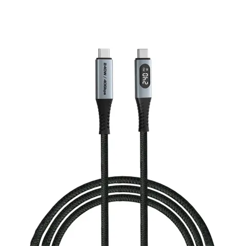 CABLU VERBATIM SYNC&CHARGE USB-C/USB-C 240W 120CM